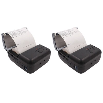 hermal Receipt Printer Bluetooth Printer Handheld Printer 80
