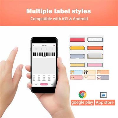 Milestone Minimalist mini Labeling Machine Sticking Labels S