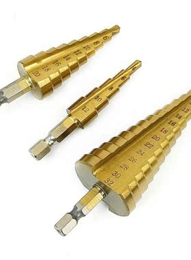 High-speed Steel  3 Pieces  High Quality Titanium-Coated Ste