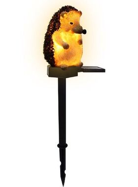 Solar Garden Lights Outdoor Solar Hedgehog Statue Ornament