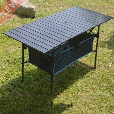 Mesa plegable para exteriores, silla de aleaci&oacut