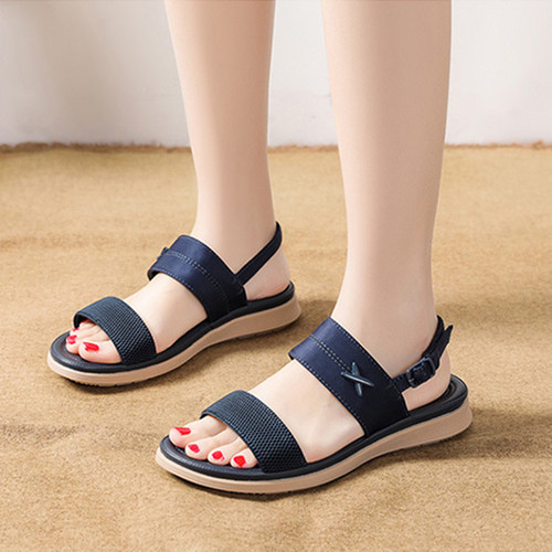 New Summer Women&#s Sandals Buckle Leisure Beach Ma
