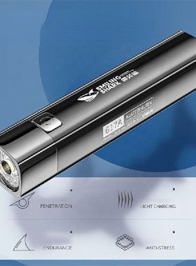 Super Bright LED Flashlight  USB Rechargeable 18650 Battery