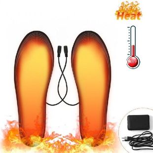 RYRA USB Electric Heated Shoe Insole Winter Warm Women Foot