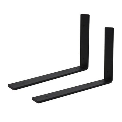 RecabLeght 90 Degrees Shelf Brackets Iron Open Shelf Support