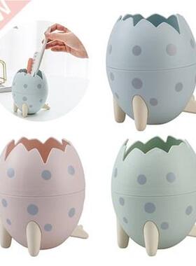 Creative Cute Dinosaur Egg Plastic Pen Holder Stand Office