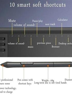 10*6 IPS HD Graphics Drawing Digital Tablet Monito