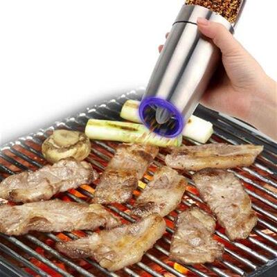 Pepper Shaker Salt Cumin Spice Mill Gravity Sensor Ceramic
