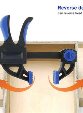 155mm Quick Ratchet F Clamp Wood Working Bar Clamp Clip Kit