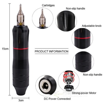 Newest Tattoo Machine Kits Rotary Tattoo Pen Needles With M