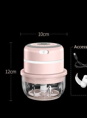 100/250ml Electric Garlic Masher Mini Sturdy Press Mincer Ve