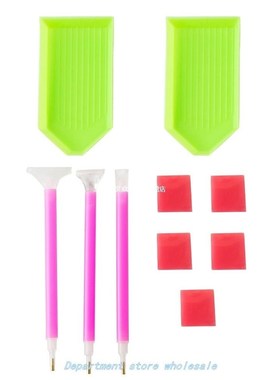 10pcs/set Sewing Accessories Embroidery Glue Pen Plastic Han