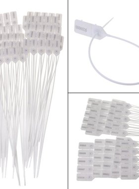 50pcs 0-50 DIY Nylon Cable Ties Tight Security Wire Logistic