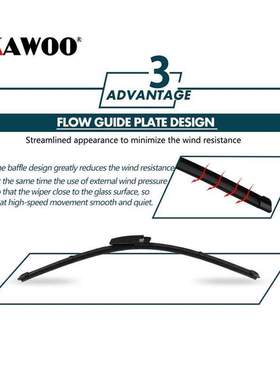 KAWOO Wiper Front Car Wiper Blade For Audi A4 B7 S4 RS4 200