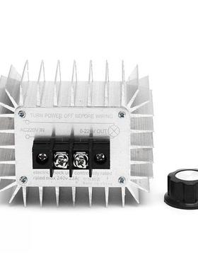 Input AC 220V Output 0-220V 5000W Voltage Regulator SCR High
