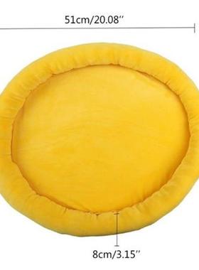 Dog Snuffle Mat Pizza Shape Sniffing Pad Training Slow Feedi