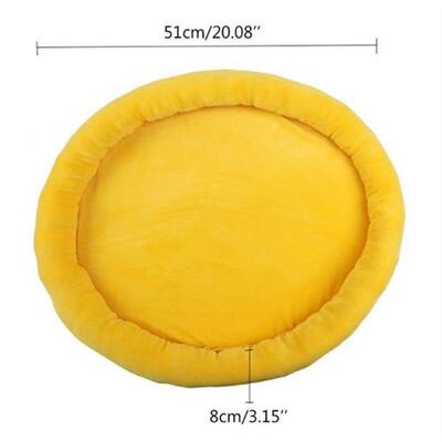 Dog Snuffle Mat Pizza Shape Sniffing Pad Training Slow Feedi