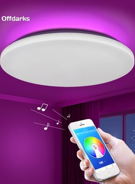 Modern LED Smart Ceiling Light 36W48W, APP Remote Control RG