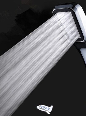 New High Pressure HandHeld Shower Head Chrome-Plate Panel St