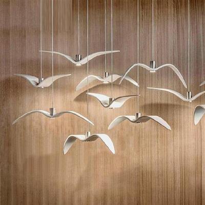 Modern bird living room chandelier led lighting post-modern