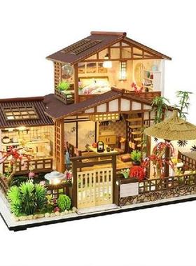 DIY Miniature House Kit Mini House Making Japanese Style