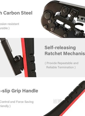 ZoeRax RJ45 Crimping Tool RJ45 Network Cutting Tools 8P RJ45