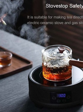 500Ml Glass Teapot With Infuser Liner Filter Glass Tea Maker