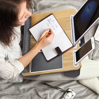 Portable Lapdesk Fits up to 17 inches Laptop Desk, Laptop St
