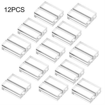 12pcs Display Stand For Wedding Clear Acrylic Home Office