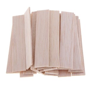 Rectangular nfinished Balsa Wood  Wooden Dowel Rod for Kids
