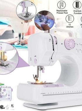 Multifunction 12 Stitches Desktop LED Sewing Machine Portabl