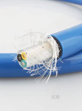 High Quality  P111 Pure Silver Plated AC Power Cable Per Met