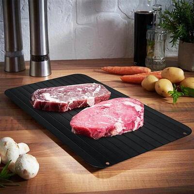 Kitchen Use Fast Defrosting Tray Thaw Food Meat Fruit Fresh