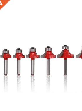 7Pcs 1/4 inch Shank Round Over Router Bits Corner Rounding E