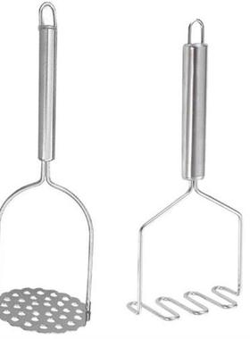 2pcs Press Smooth Flower Shape Potato Masher Avocado Labor