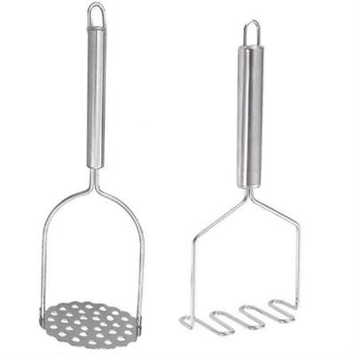 2pcs Press Smooth Flower Shape Potato Masher Avocado Labor