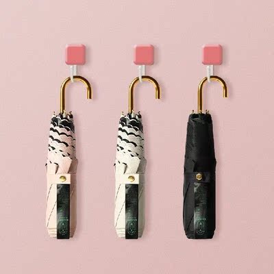 Hook handle ultra light folding sunscreen sunshade anti