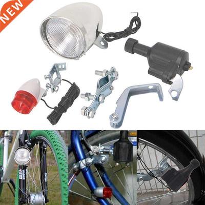 Motorized Bike Bicycle Friction Dynamo Generator Head Tail L
