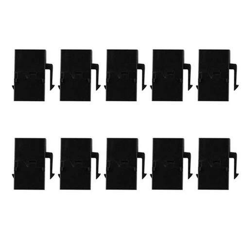 100Pcs RJ45 Connector Keystone Jack Cat6 Extension Coupler E