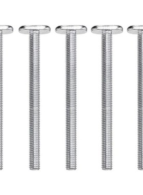 5 Pcs M8x100mm T-nut Sliding Screws  T-slot Woodworking Tool