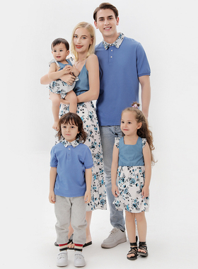 Family Matching Outfits 2022 Spring Summer Mother Daughter D