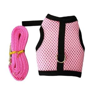 Pet Rabbit Harness Vest and Leash Set Puppy Chest Strap For