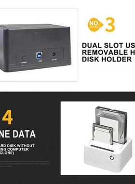 External Hard Multi-Function Dual-Slot US3.0 Hard Drive as