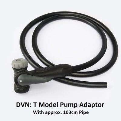 DVN T Model Cycling Pump Adaptor with Pipe Smart Head Bicycl