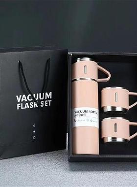 Thermal Water Bottle Vacuum Flask Gift Set Thermos