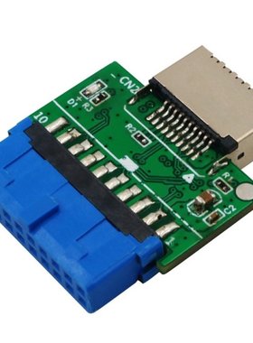 Front USB 3.0 IDC 20pin to Type E Female Converter USB 3.0 A