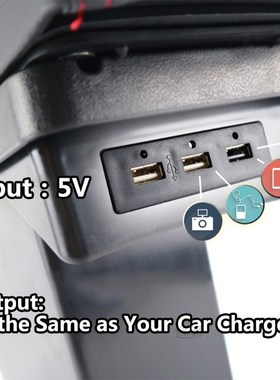 Armrest For Smart Fortwo Forfour 2014 - 2019 Black Leather C