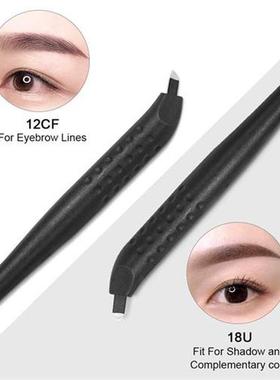 10pcs Disposable Microblading Pen with 18U pins Needles Pe