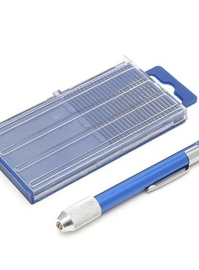 21 Pcs Mini Twist Drill Bits Set Index 61-80 w/Aluminum Hand