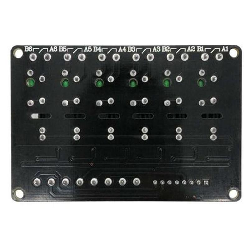 5V 6 Channel Solid State Relay Module with Resistive Fuse Lo